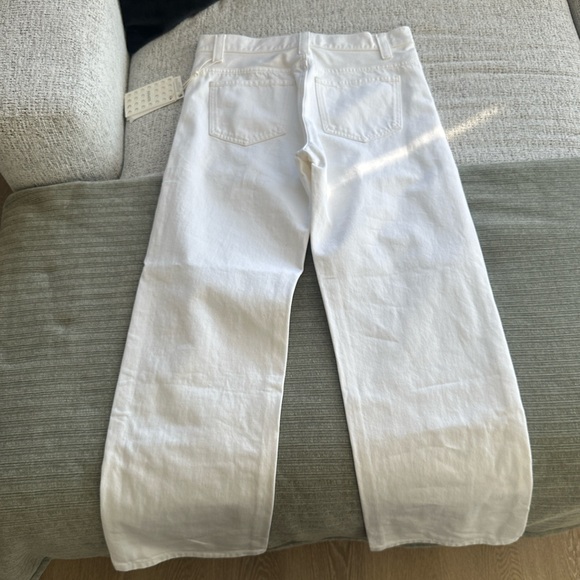 NWT KHAITE Bonnie White Straight-Leg Jeans US28 - Picture 8 of 8
